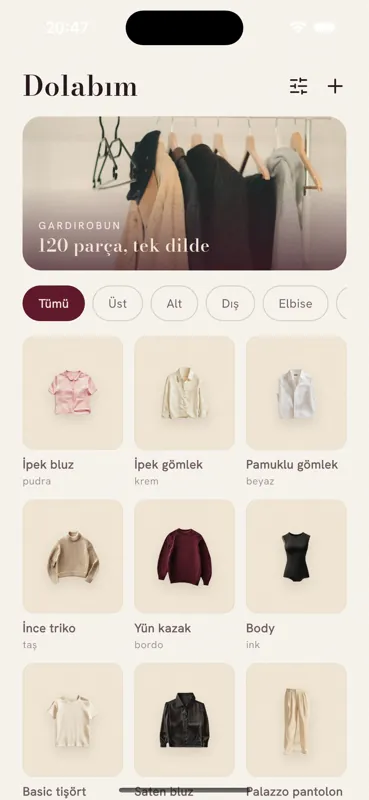 MODE dolabım